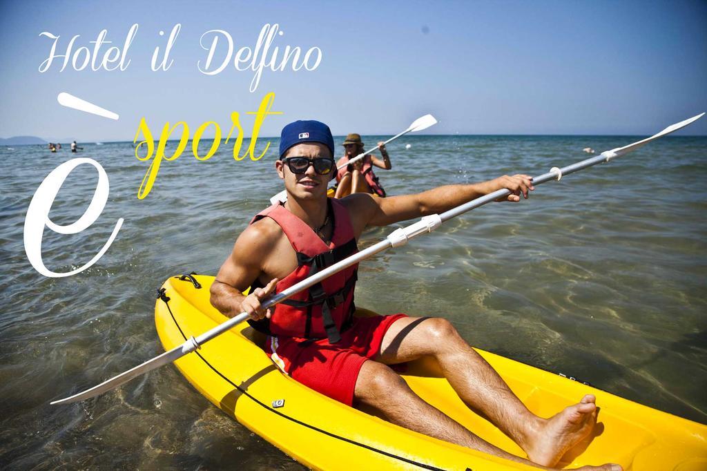 Hotel Il Delfino Сан-Винченцо Экстерьер фото